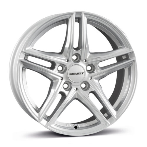 Borbet XR wheel 18" 8.0J 5x112 ET15 Silver