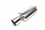 TA Technix universal silencer 115 mm — Motorsport only
