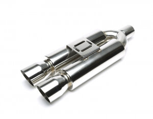 TA Technix universal silencer 90 mm — Motorsport only