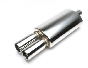 TA Technix universal silencer 76 mm — Motorsport only