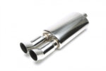 TA Technix universal silencer 76 mm — Motorsport only