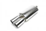 TA Technix universal silencer 89 mm — Motorsport only