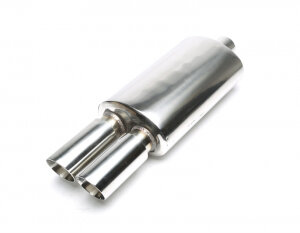 TA Technix universal silencer 76 mm — Motorsport only