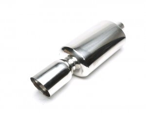 TA Technix universal silencer 115 mm — Motorsport only
