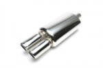 TA Technix universal silencer 76 mm — Motorsport only
