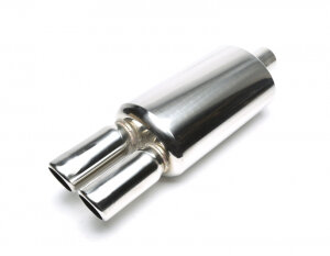 TA Technix universal silencer 76 mm — Motorsport only