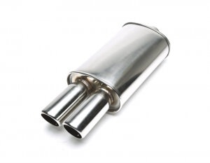 TA Technix universal silencer 76 mm — Motorsport only