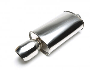 TA Technix universal silencer 110 mm — Motorsport only