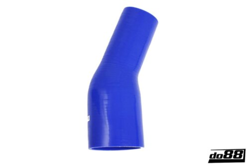 Silicone hose 25° 2,375 - 3.125" (60 - 80 mm)