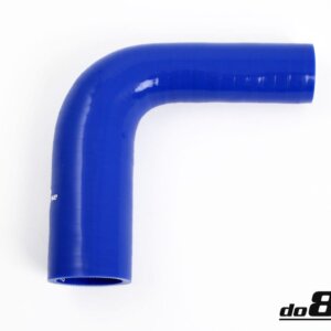 Silicone hose blue 90° 1 - 1.25" (25-32 mm)