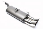 TA Technix sports rear silencer for Opel Astra F-CC, Kadett E-CC (T92) 1984-1998