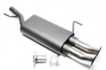 TA Technix sports rear silencer for Opel Astra G-CC (T98) 1998-2005