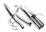 TA Technix cat-back (stainless steel) for Audi 80 Limousine, 80 Avant (B4) 1991-1994 — Motorsport only