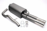TA Technix sports rear silencer for VW Bora, Bora Variant (1J) 1998-2005