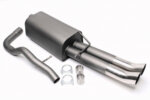 TA Technix sports rear silencer for VW Bora, Bora Variant (1J) 1998-2005
