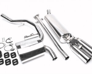 TA Technix cat-back (stainless steel) for Opel Calibra A (C89) 1992- — Motorsport only