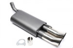 TA Technix sports rear silencer for Opel Corsa B (S93) 1993-2000
