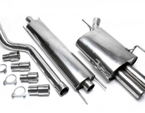 TA Technix cat-back (stainless steel) for Opel Corsa C (X01) 2000-2009