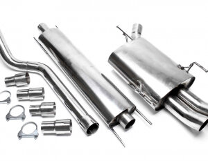 TA Technix cat-back (stainless steel) for Opel Corsa C (X01) 2000-2009