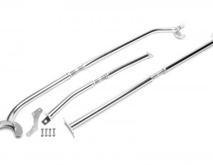 TA Technix strut brace 3-piece kit for Audi A3/Leon/Toledo/Octavia/Golf IV/Bora (8L) 1996-2005