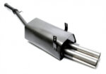 TA Technix sports rear silencer for BMW 3er Limousine, 3er Coupe, 3er Cabriolet, 3er Touring (E36) 1990-1999