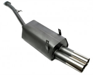 TA Technix sports rear silencer for BMW 3er Limousine, 3er Coupe, 3er Cabriolet, 3er Touring (E36) 1991-1999