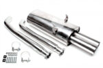 TA Technix cat-back (stainless steel) for BMW 3er Limousine, 3er Coupe, 3er Cabriolet, (E36) 1990-1999
