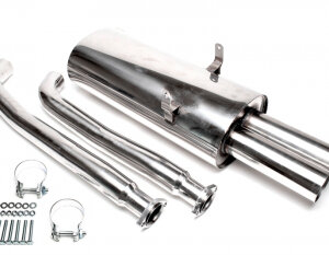 TA Technix cat-back (stainless steel) for BMW 3er Limousine, 3er Coupe, 3er Cabriolet, 3er Touring (E36) 1990-1999
