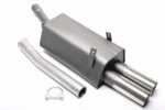 TA Technix sports rear silencer for BMW 3er Limousine, 3er Coupe, 3er Cabriolet, 3er Touring (E36) 1991-1999