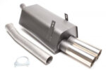 TA Technix sports rear silencer for BMW 3er Limousine, 3er Coupe, 3er Cabriolet, 3er Touring (E36) 1991-1999