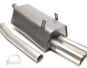 TA Technix sports rear silencer for BMW 3er Limousine, 3er Coupe, 3er Cabriolet, 3er Touring (E36) 1991-1999