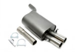 TA Technix sports rear silencer for BMW 5er Touring (E39) 1997-2004