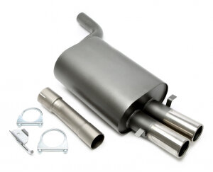TA Technix sports rear silencer for BMW 5er Touring (E39) 1997-2004