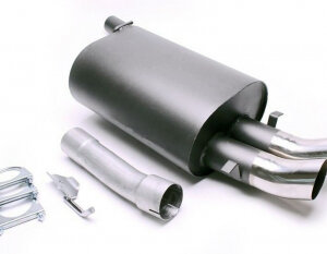 TA Technix sports rear silencer for BMW 5er Serie (E39) 1997-2004