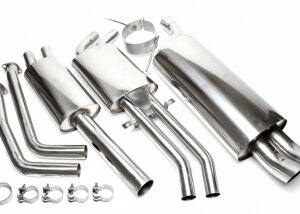 TA Technix cat-back (stainless steel) for BMW 3er Limousine, 3er Coupe, 3er Cabriolet, 3er Touring (E46) 1998-2001