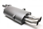 TA Technix sports rear silencer for BMW 3er Limousine, 3er Coupe, 3er Cabriolet, 3er Touring (E46) 2000