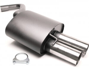 TA Technix sports rear silencer for BMW 3er Serie Limousine. 3er Serie Touring (E90/E91/E92/E93) 2004-2007