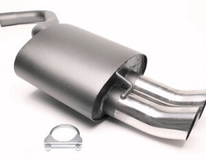 TA Technix sports rear silencer for BMW 3er Serie Limousine. 3er Touring (E90/E91/E92/E93) 2004-2007