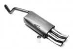 TA Technix sports rear silencer for Fiat Punto II (188) 1999-2012