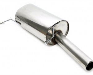 TA Technix cat-back (stainless steel) for VW Golf I Cabriolet, Scirocco II (53B) 1984-1993