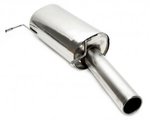 TA Technix cat-back (stainless steel) for VW Golf I Cabriolet, Scirocco II (53B) 1984-1993