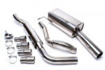TA Technix cat-back (stainless steel) for VW Golf I Cabriolet, Scirocco II (53B) 1984-1993