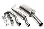 TA Technix cat-back (stainless steel) for VW Golf I Cabriolet, Scirocco II (53B) 1984-1993