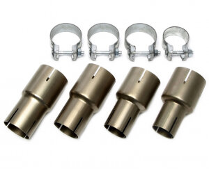 TA Technix cat-back (stainless steel) for VW Golf II, Golf III, Golf III Cabriolet, Golf IV Cabriolet (19E) 1983-2002