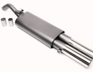 TA Technix sports rear silencer for VW Golf II (19E) 1983-1991