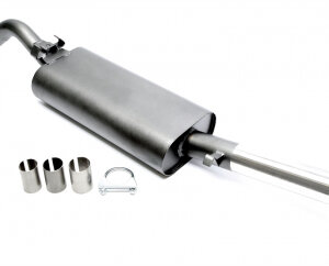 TA Technix sports rear silencer for VW Golf II (19E) 1983-1991