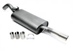TA Technix sports rear silencer for VW Golf II (19E) 1983-1991