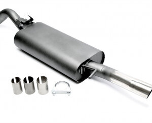 TA Technix sports rear silencer for VW Golf II (19E) 1983-1991