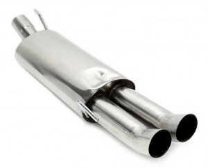TA Technix cat-back (stainless steel) for VW Golf III, Golf III Cabriolet, Golf IV Cabriolet (1H) 1991-2002