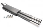 TA Technix sports rear silencer for VW Golf III Variant, Vento (1H) 1991-1999